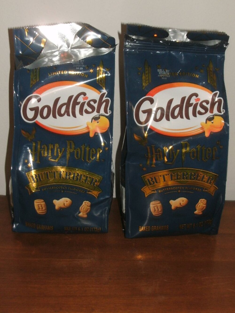 2 ~ NWT Limited Edition Harry Potter Butterbeer Pepperidge Farm Goldfish Grahams